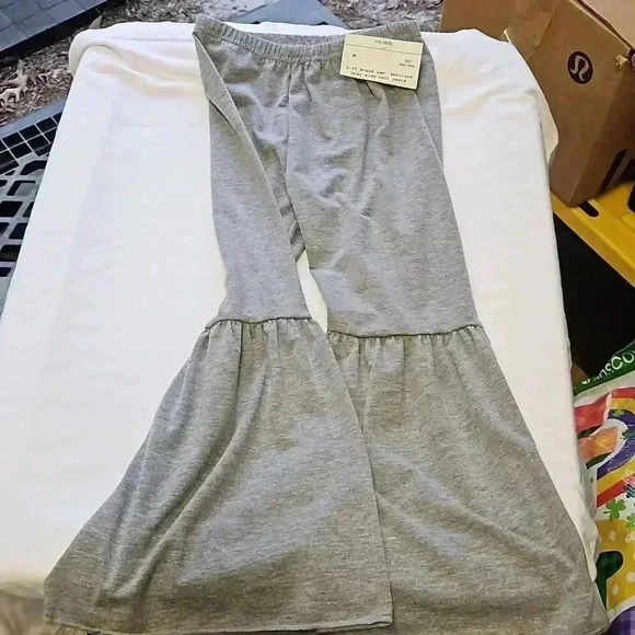 Girls Wide Bell Pants - Picture 1 of 3